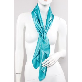 Plain Square Silky Scarf - 12 Colours - 10 per pack - $1.50 ea
